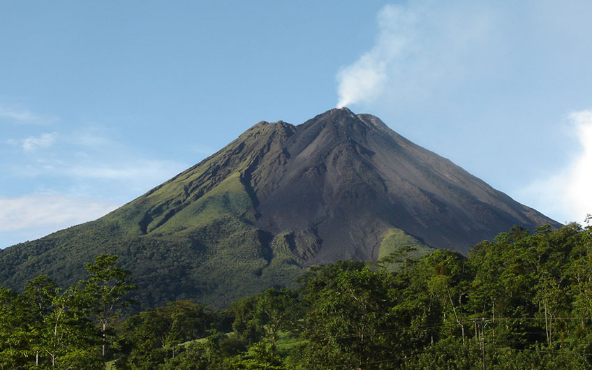 Best natural places to visit in Costa Rica.